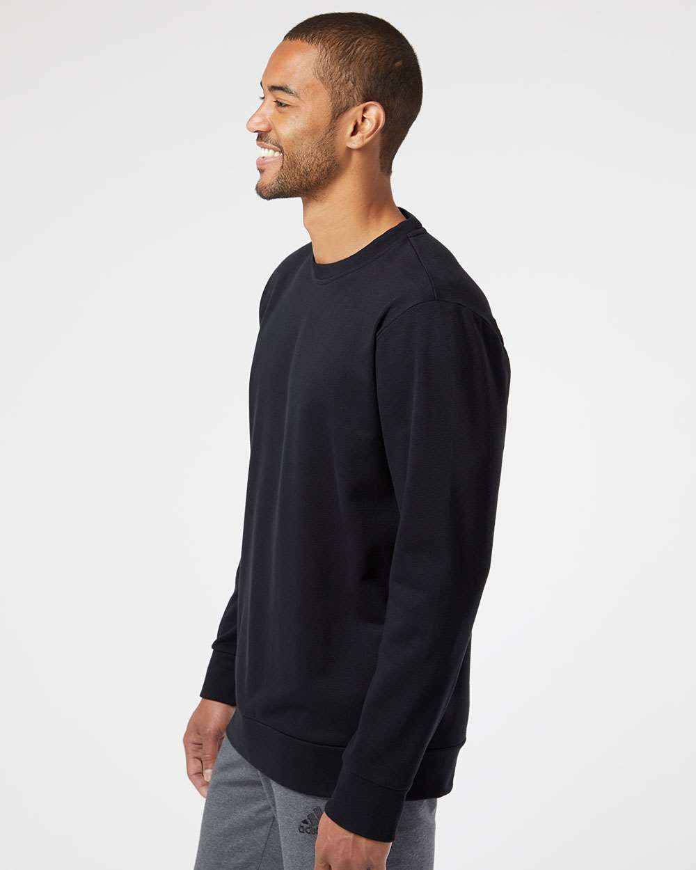 Adidas-A434-Fleece Crewneck Sweatshirt - Image 5
