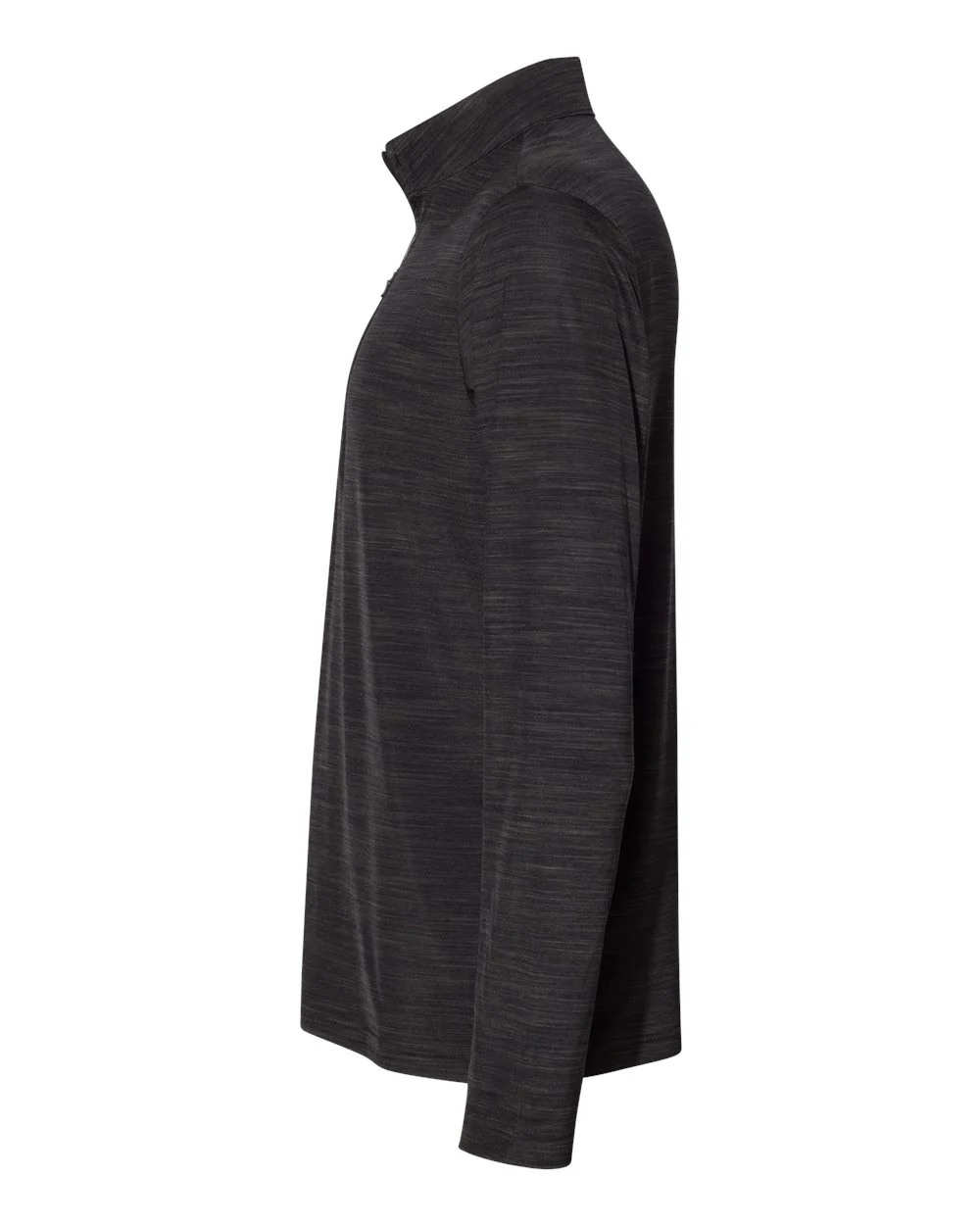 Adidas-A475-Lightweight Mélange Quarter-Zip Pullover - Image 3