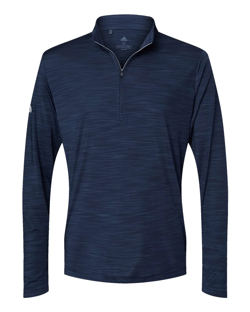 Adidas-A475-Lightweight Mélange Quarter-Zip Pullover - Image 8