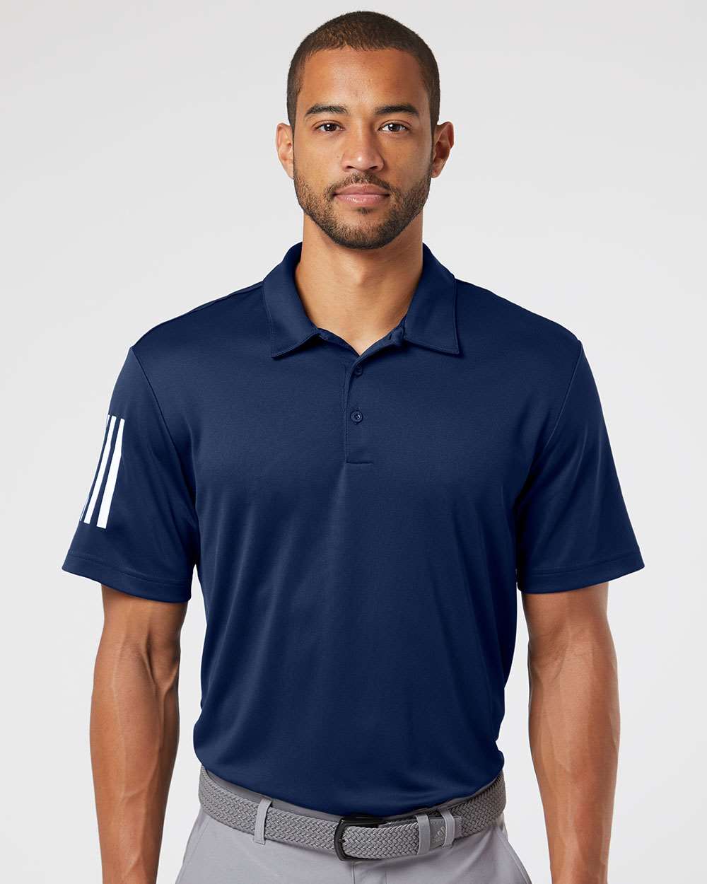 Adidas-A480-Floating 3-Stripes Polo - Image 11