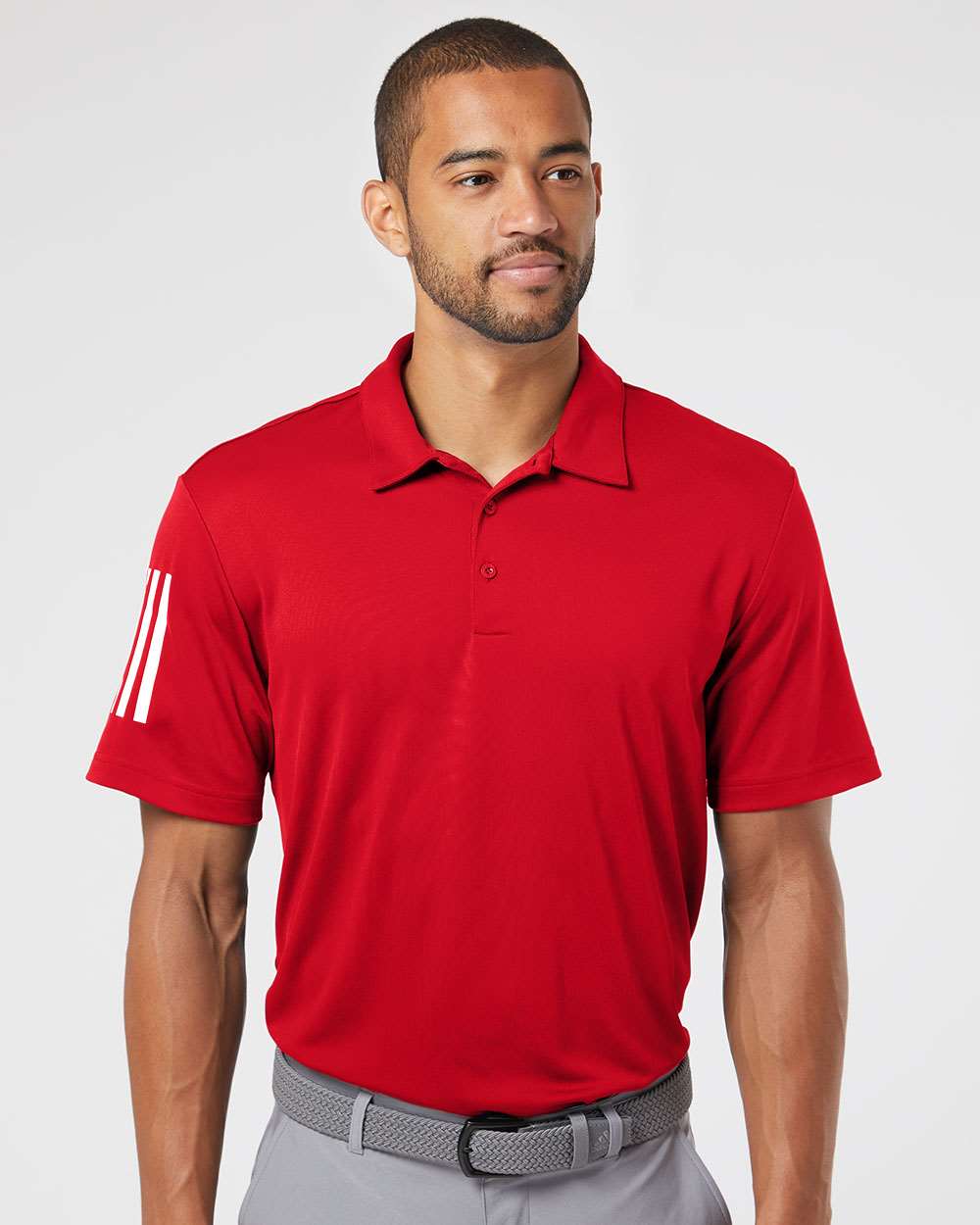 Adidas-A480-Floating 3-Stripes Polo - Image 17