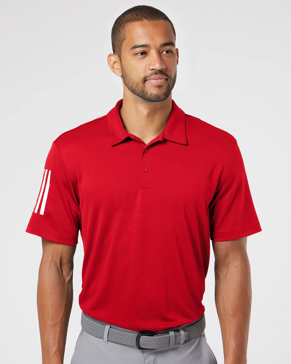 Adidas-A480-Floating 3-Stripes Polo - Image 7