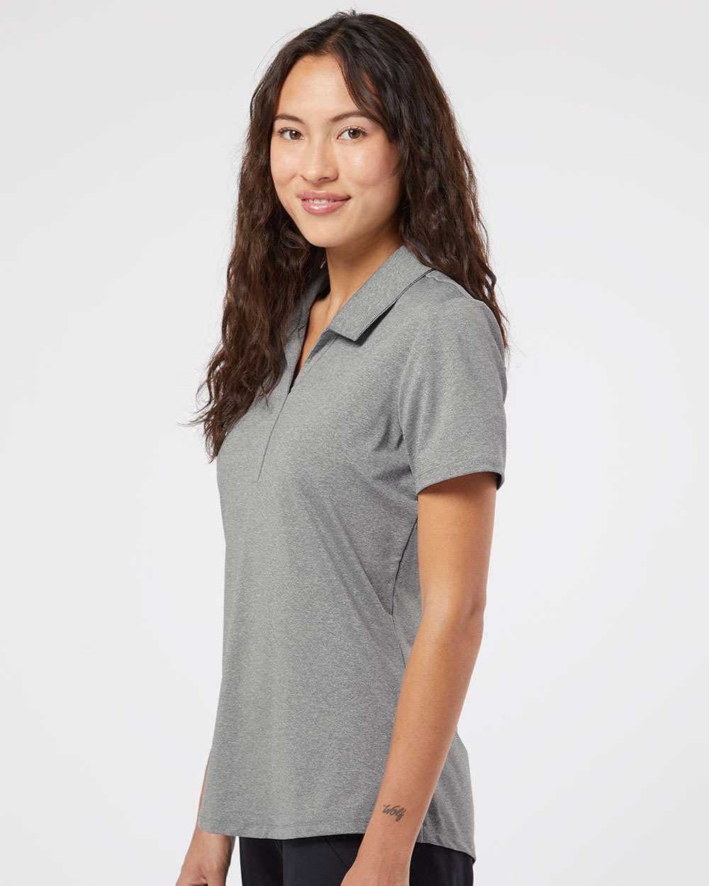 Adidas-A481-Women's Floating 3-Stripes Polo - Image 12