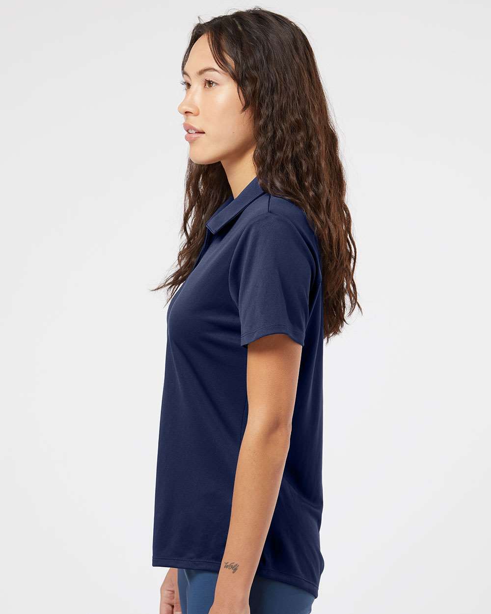 Adidas-A481-Women's Floating 3-Stripes Polo - Image 18