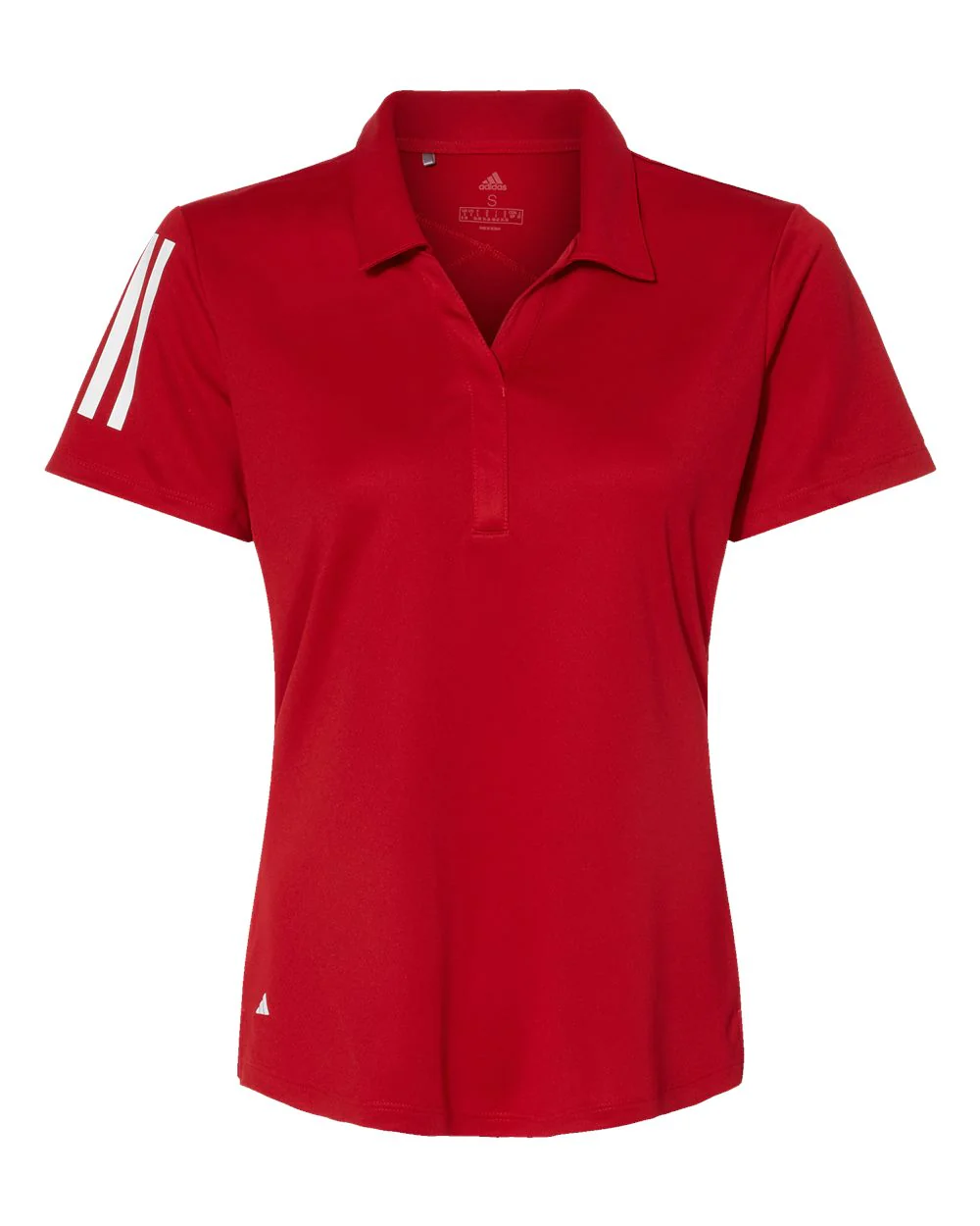 Adidas-A481-Women's Floating 3-Stripes Polo - Image 20