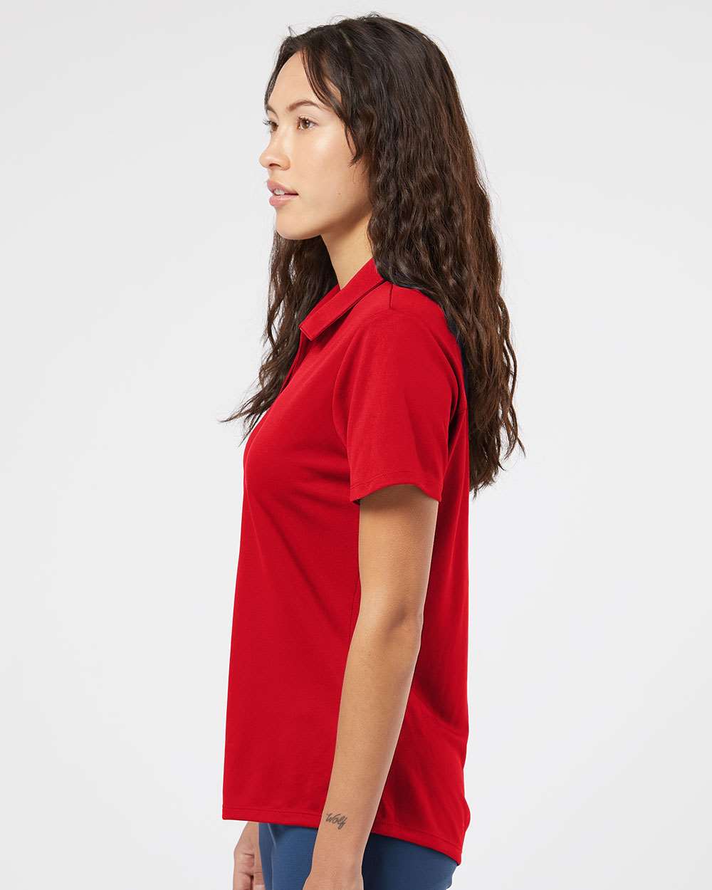 Adidas-A481-Women's Floating 3-Stripes Polo - Image 24