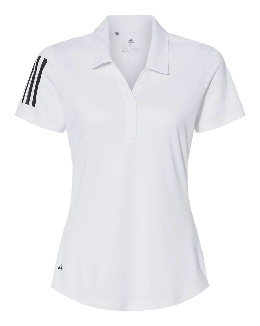 Adidas-A481-Women's Floating 3-Stripes Polo - Image 26