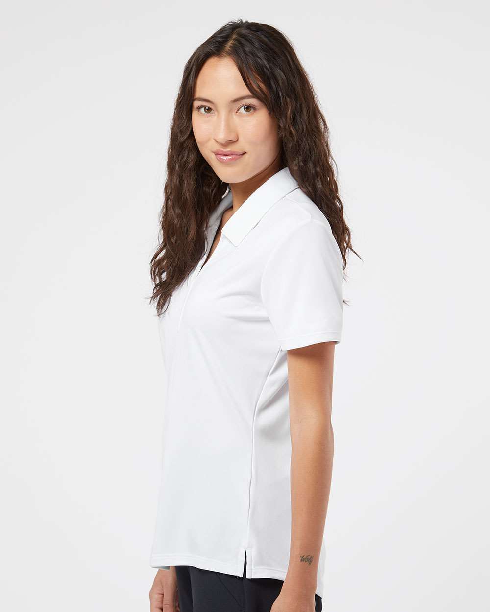 Adidas-A481-Women's Floating 3-Stripes Polo - Image 30
