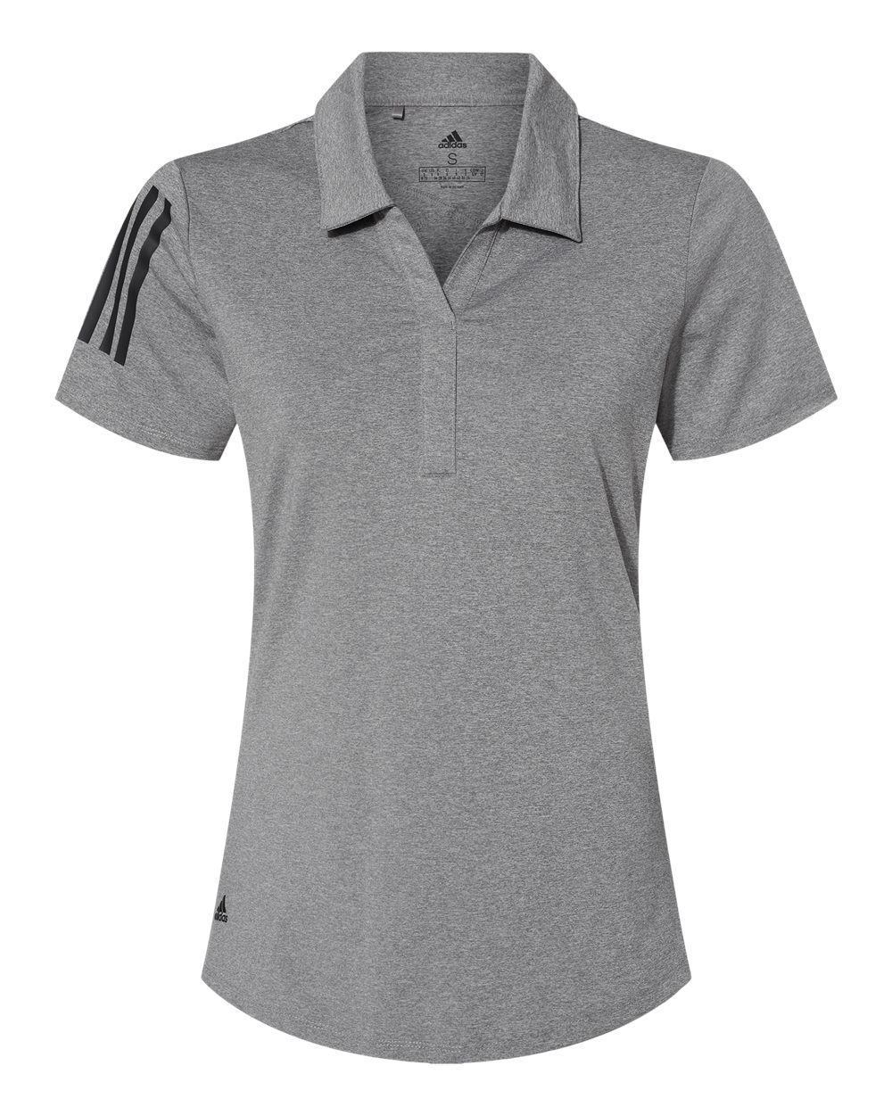 Adidas-A481-Women's Floating 3-Stripes Polo - Image 8