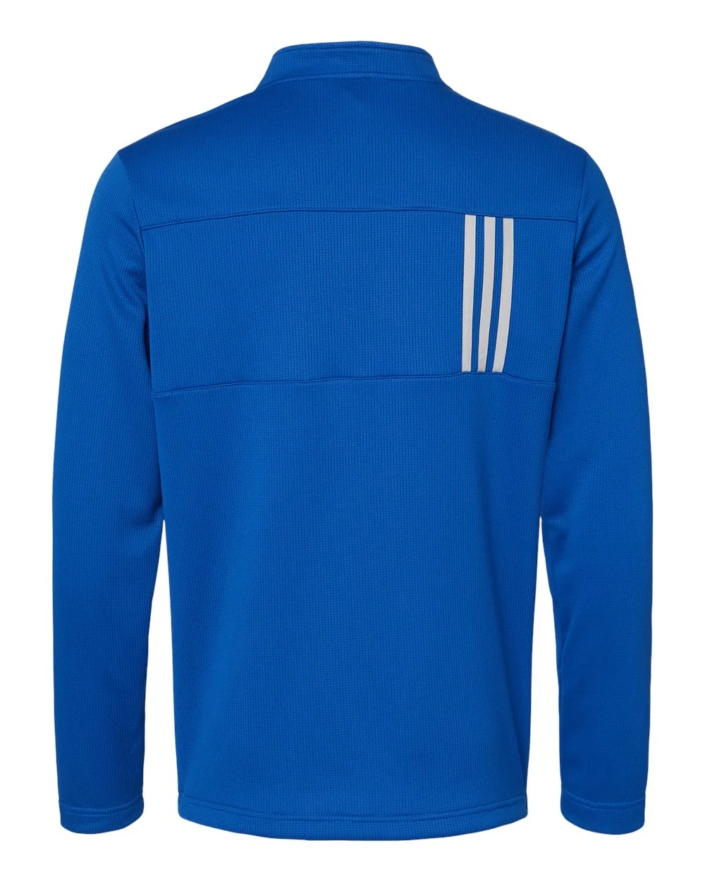 Adidas-A482-3-Stripes Double Knit Quarter-Zip Pullover - Image 27