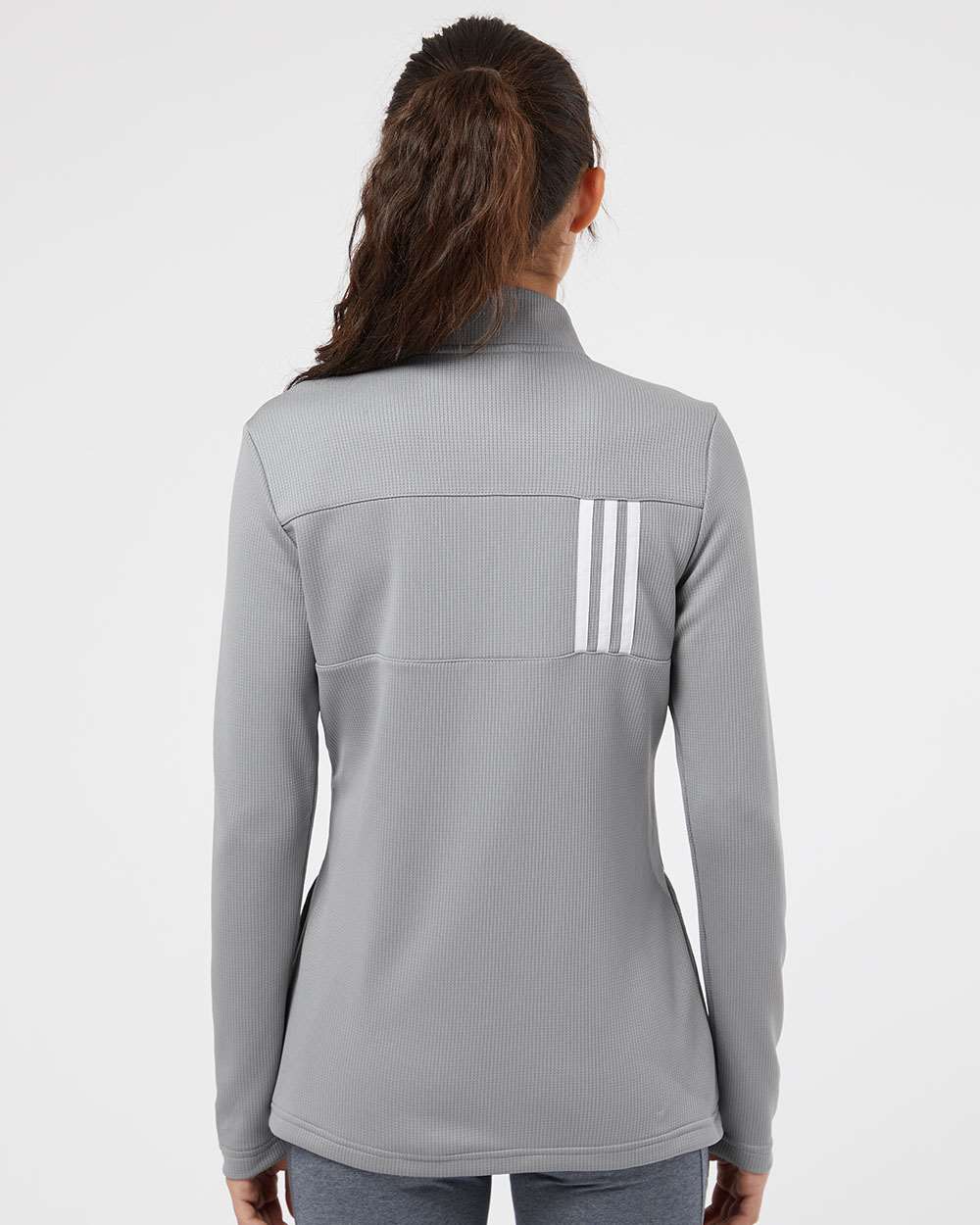 Adidas-A483-Women's 3-Stripes Double Knit Full-Zip - Image 13