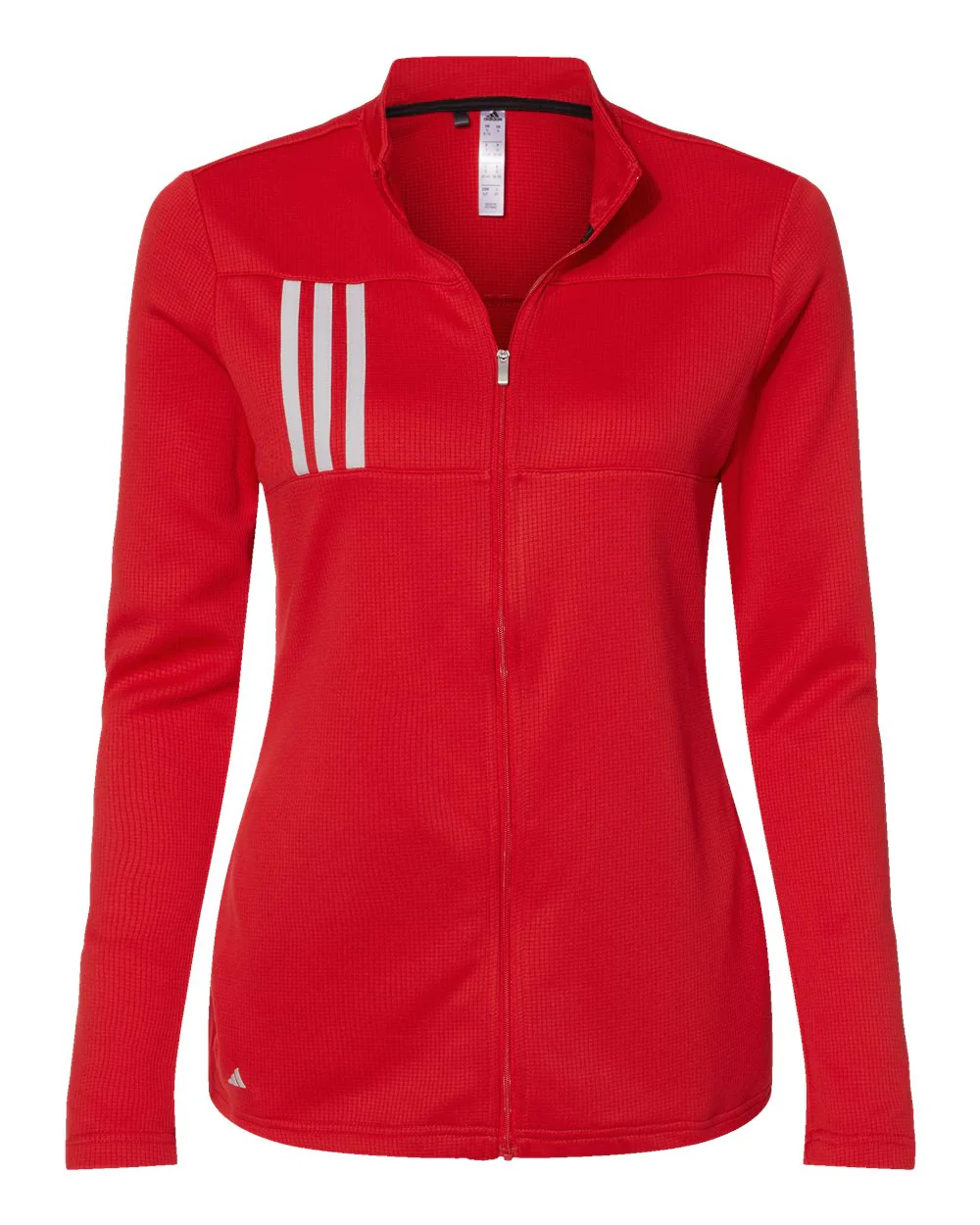 Adidas-A483-Women's 3-Stripes Double Knit Full-Zip - Image 14
