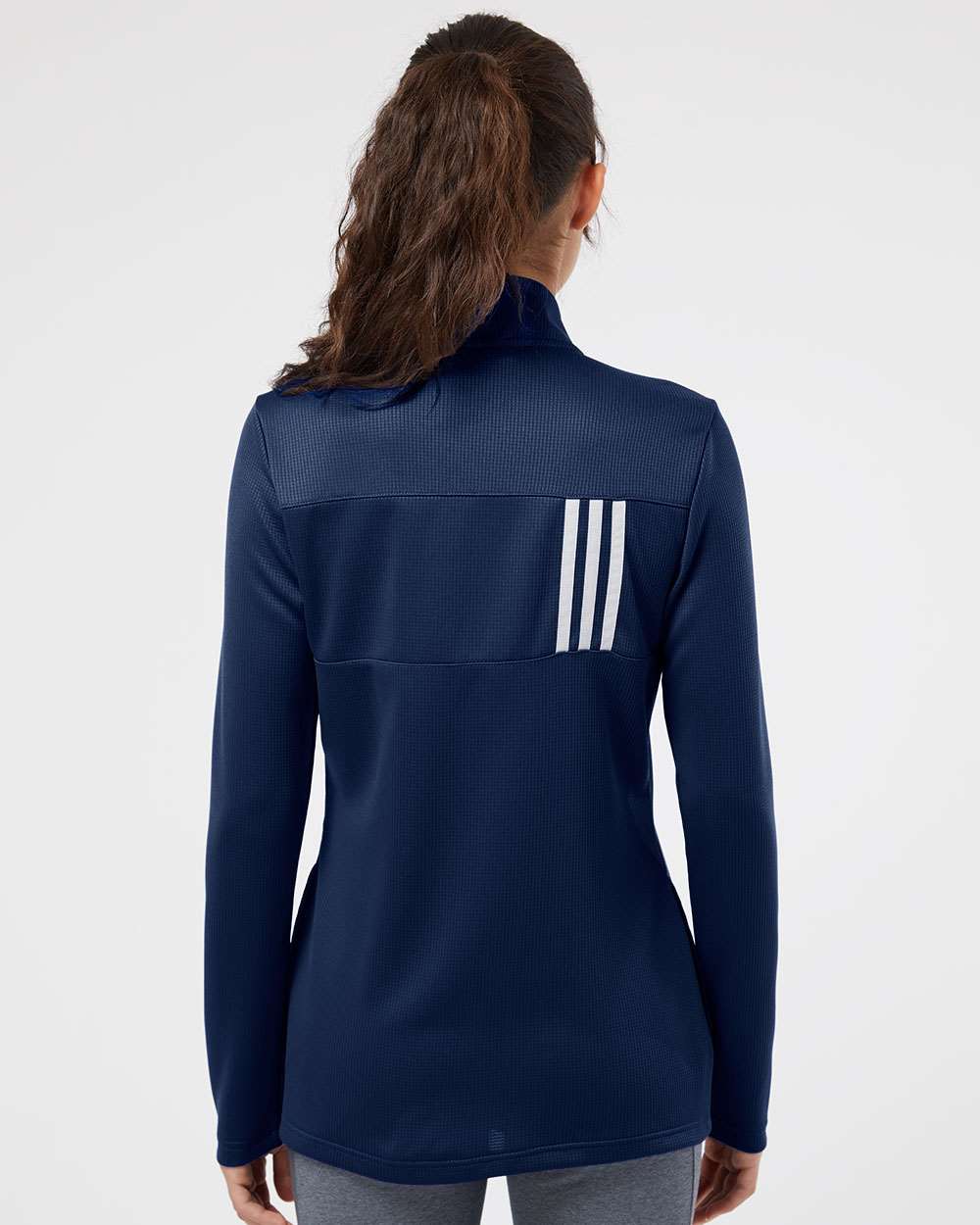 Adidas-A483-Women's 3-Stripes Double Knit Full-Zip - Image 25