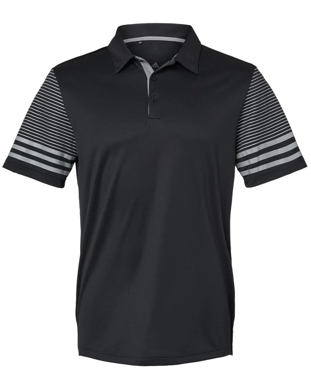 Adidas-A490-Striped Sleeve Polo - Image 7