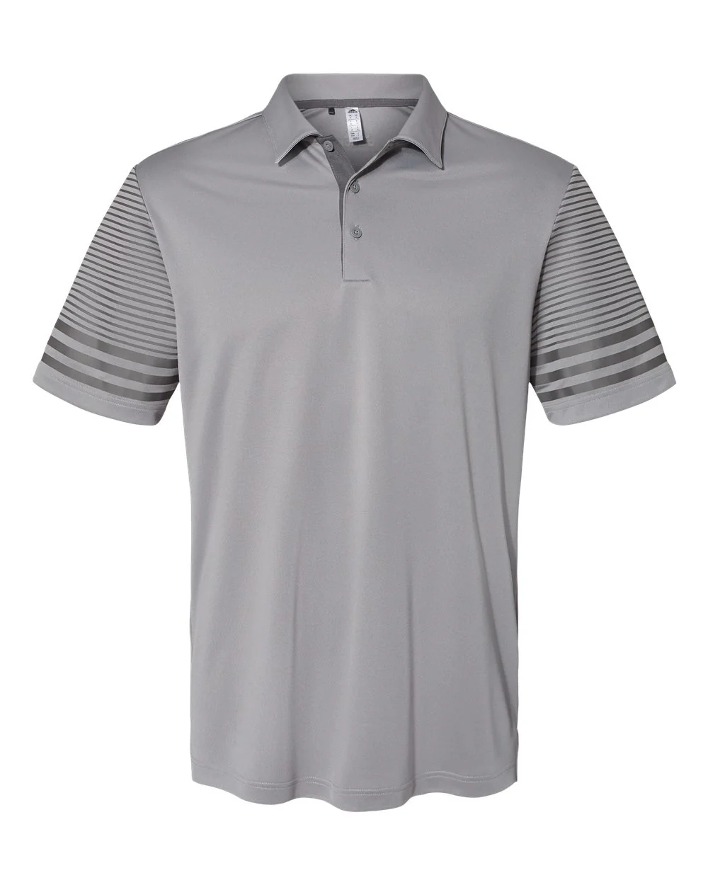 Adidas-A490-Striped Sleeve Polo - Image 8
