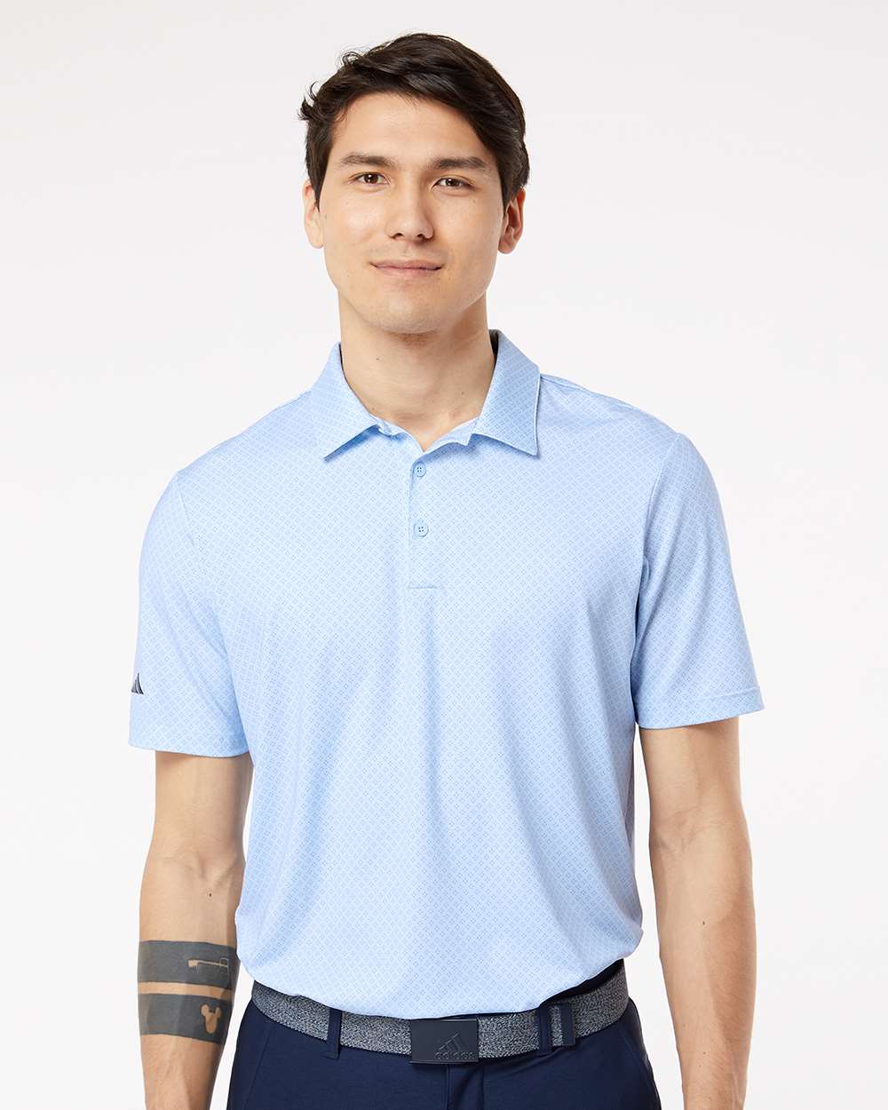 Adidas-A498-Diamond Dot Print Polo - Image 11
