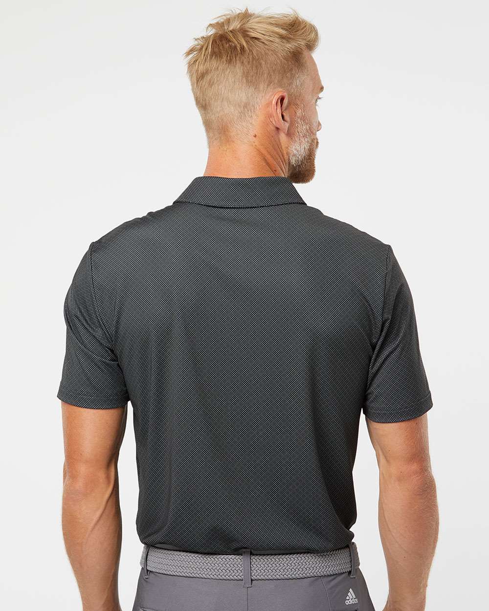 Adidas-A498-Diamond Dot Print Polo - Image 6