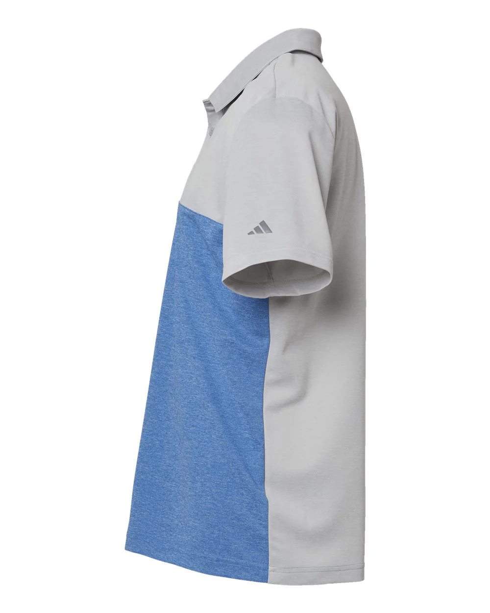Adidas-A508-Heathered Colorblocked 3-Stripes Polo - Image 21