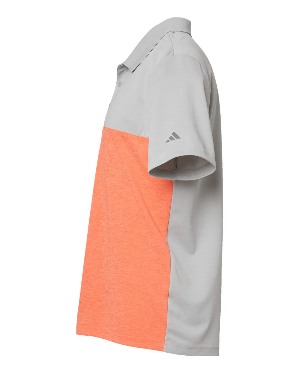 Adidas-A508-Heathered Colorblocked 3-Stripes Polo - Image 27
