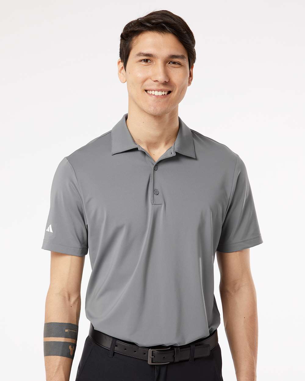 Adidas-A514-Ultimate Solid Polo - Image 17