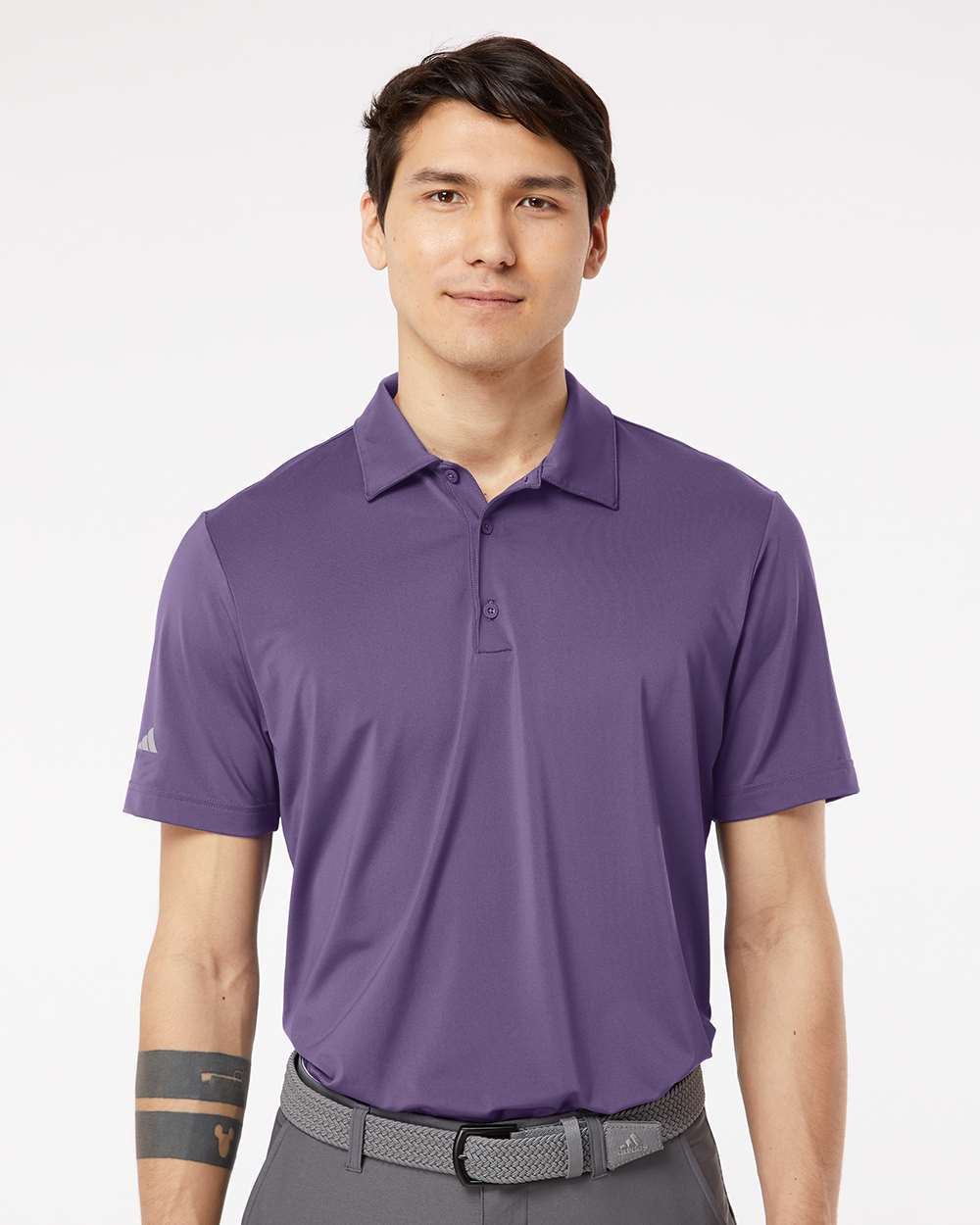 Adidas-A514-Ultimate Solid Polo - Image 41