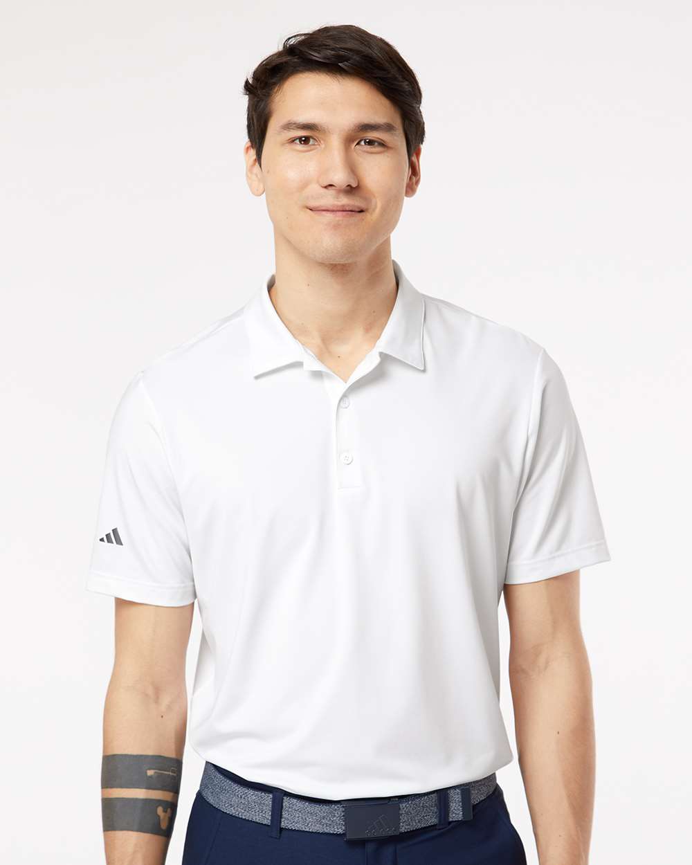 Adidas-A514-Ultimate Solid Polo - Image 47