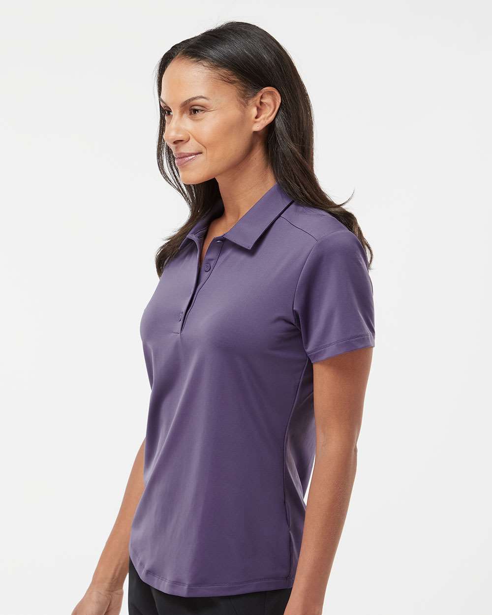 Adidas-A515-Women's Ultimate Solid Polo - Image 42