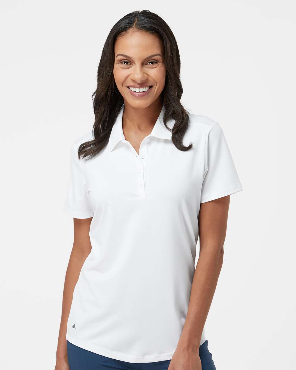 Adidas-A515-Women's Ultimate Solid Polo - Image 47