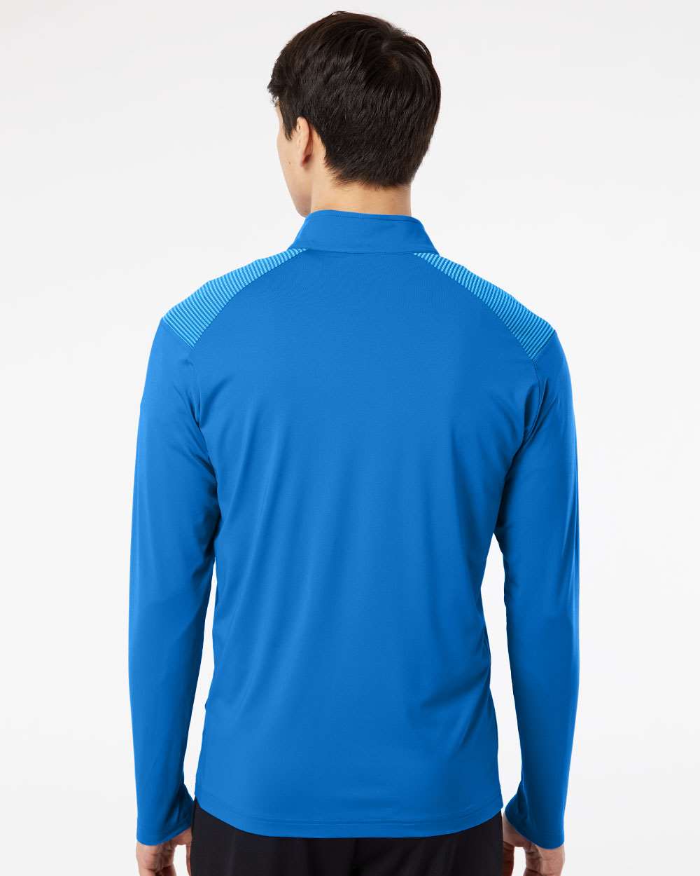 Adidas-A520-Shoulder Stripe Quarter-Zip Pullover - Image 13