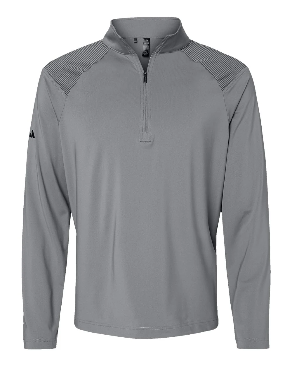 Adidas-A520-Shoulder Stripe Quarter-Zip Pullover - Image 14