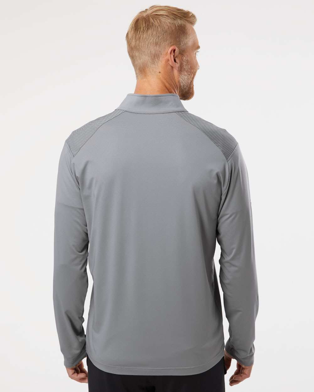 Adidas-A520-Shoulder Stripe Quarter-Zip Pullover - Image 19
