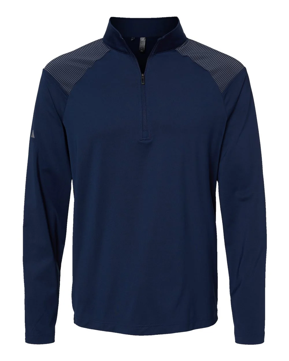Adidas-A520-Shoulder Stripe Quarter-Zip Pullover - Image 20