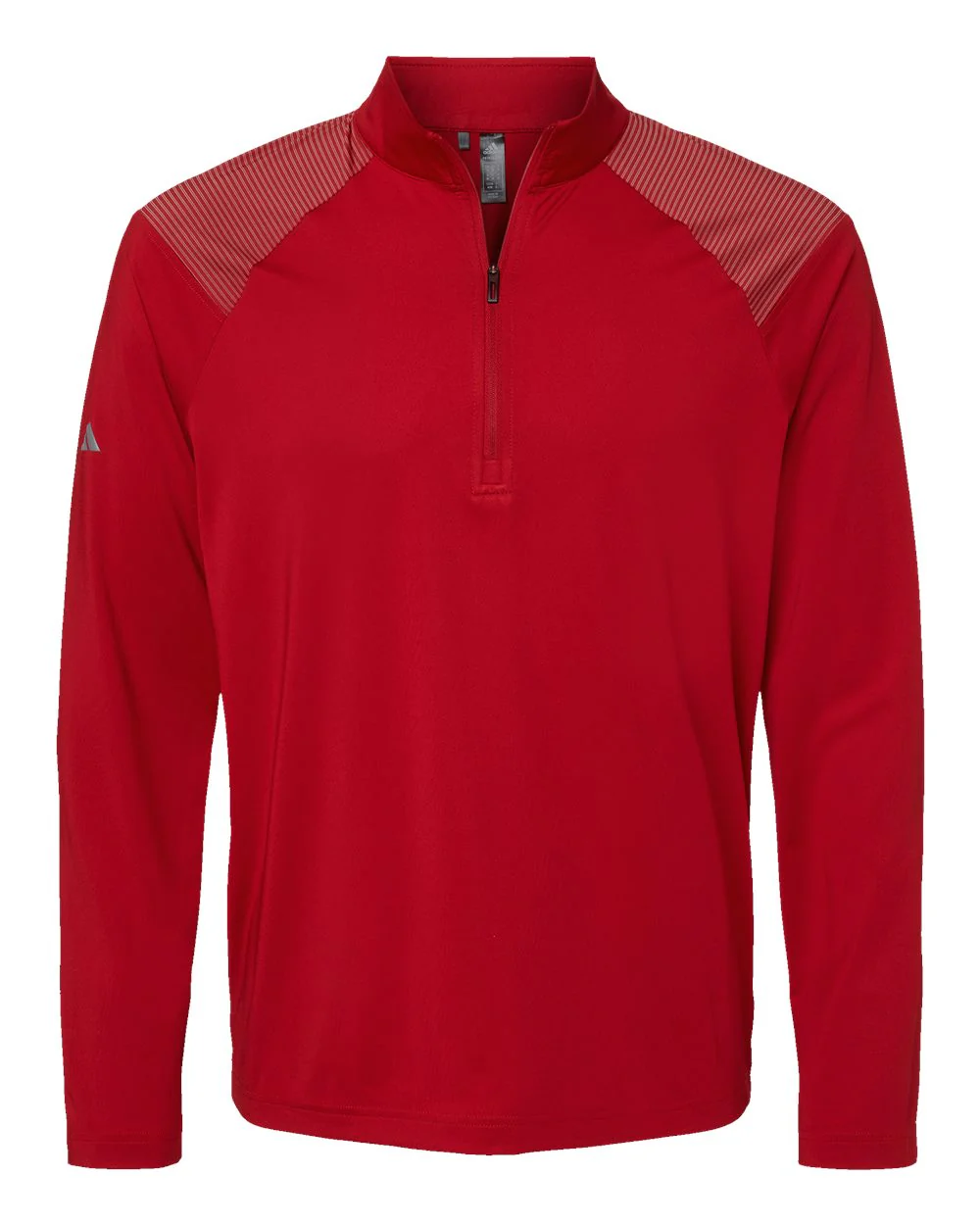 Adidas-A520-Shoulder Stripe Quarter-Zip Pullover - Image 26