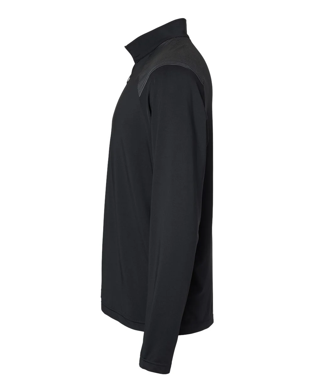Adidas-A520-Shoulder Stripe Quarter-Zip Pullover - Image 3
