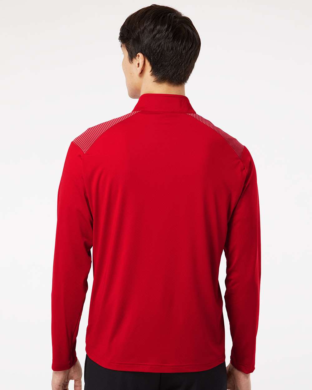 Adidas-A520-Shoulder Stripe Quarter-Zip Pullover - Image 31