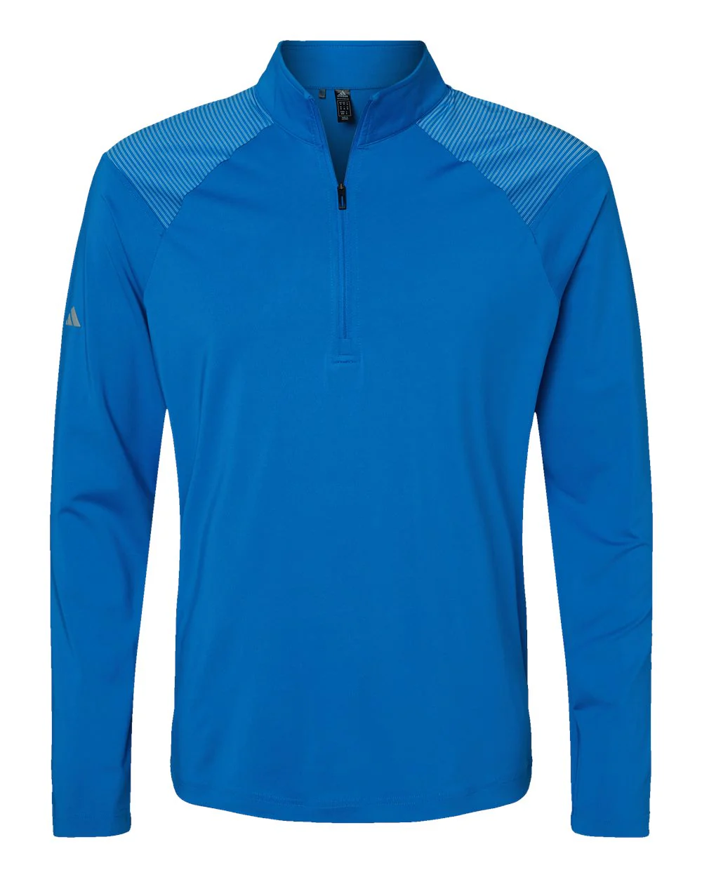 Adidas-A520-Shoulder Stripe Quarter-Zip Pullover - Image 8