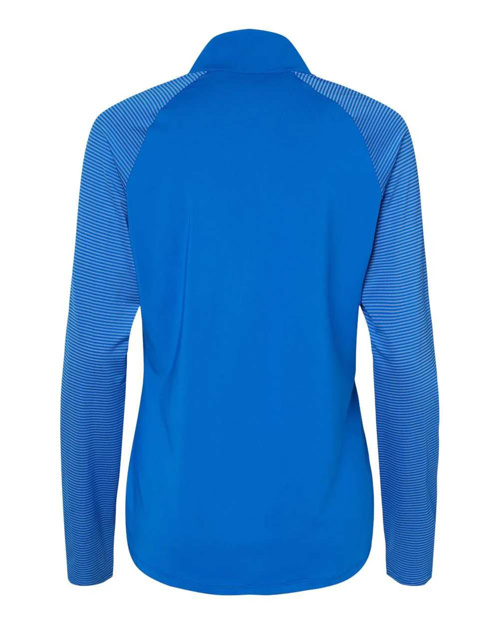 Adidas-A521-Women's Stripe Block Quarter-Zip Pullover - Image 9
