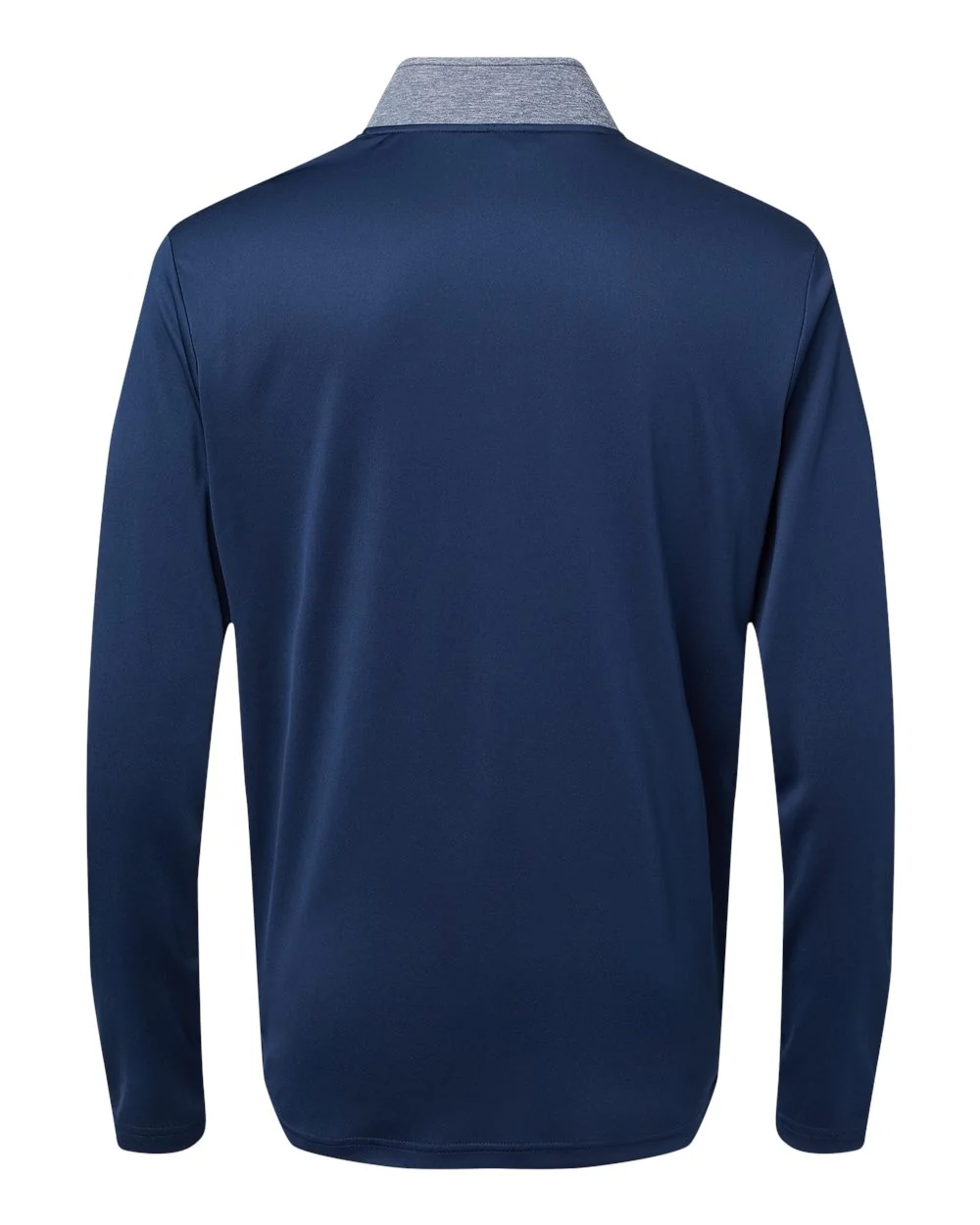 Adidas-A522-Heather Block Print Quarter-Zip Pullover - Image 9