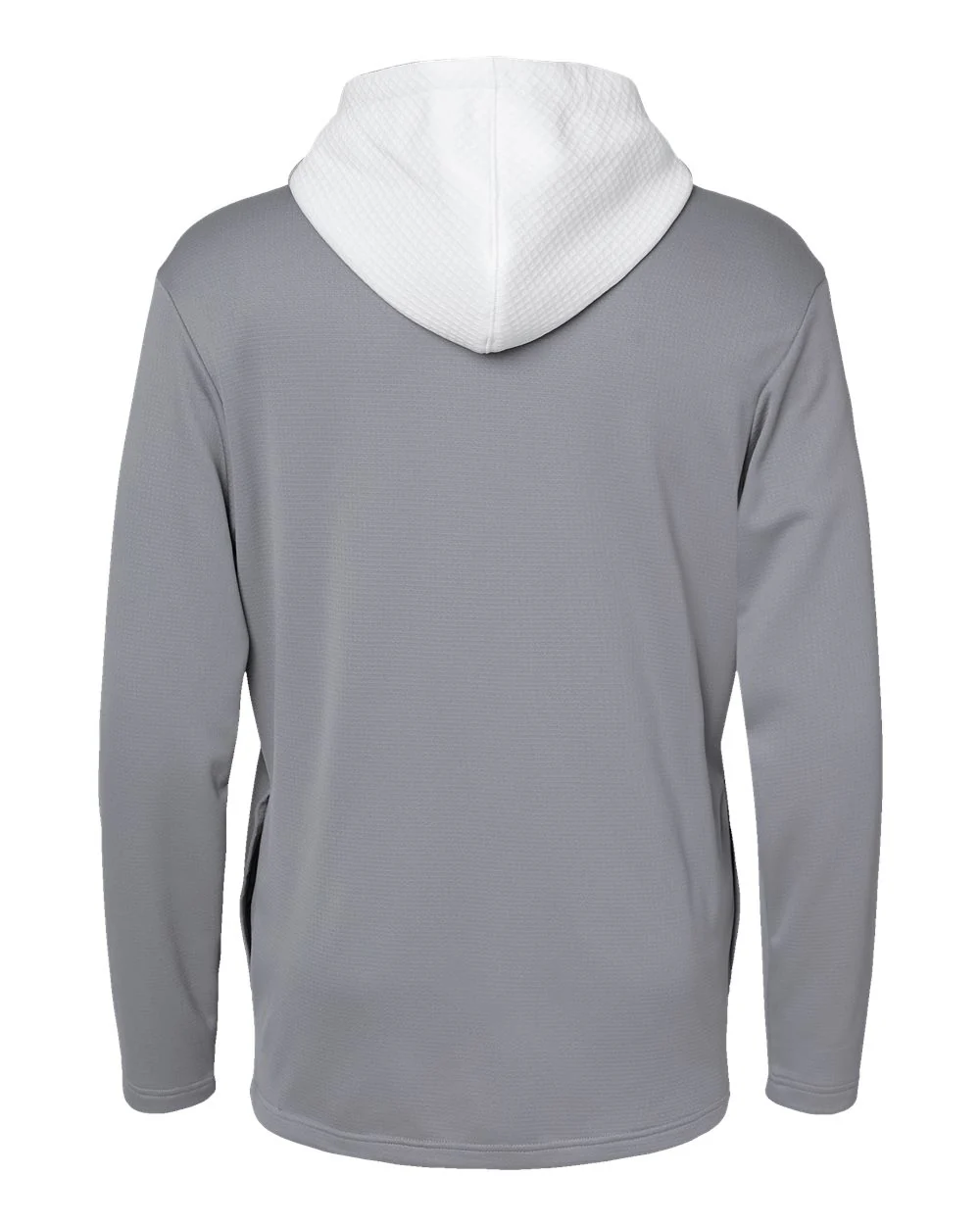 Adidas-A530-Textured Mixed Media Hooded Sweatshirt - Image 15