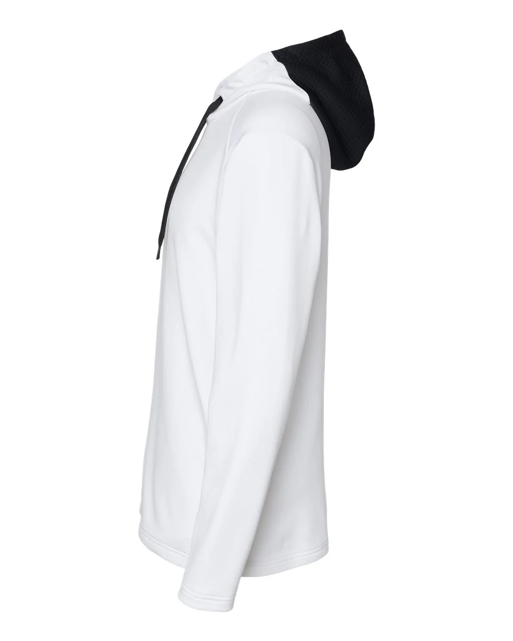 Adidas-A530-Textured Mixed Media Hooded Sweatshirt - Image 22