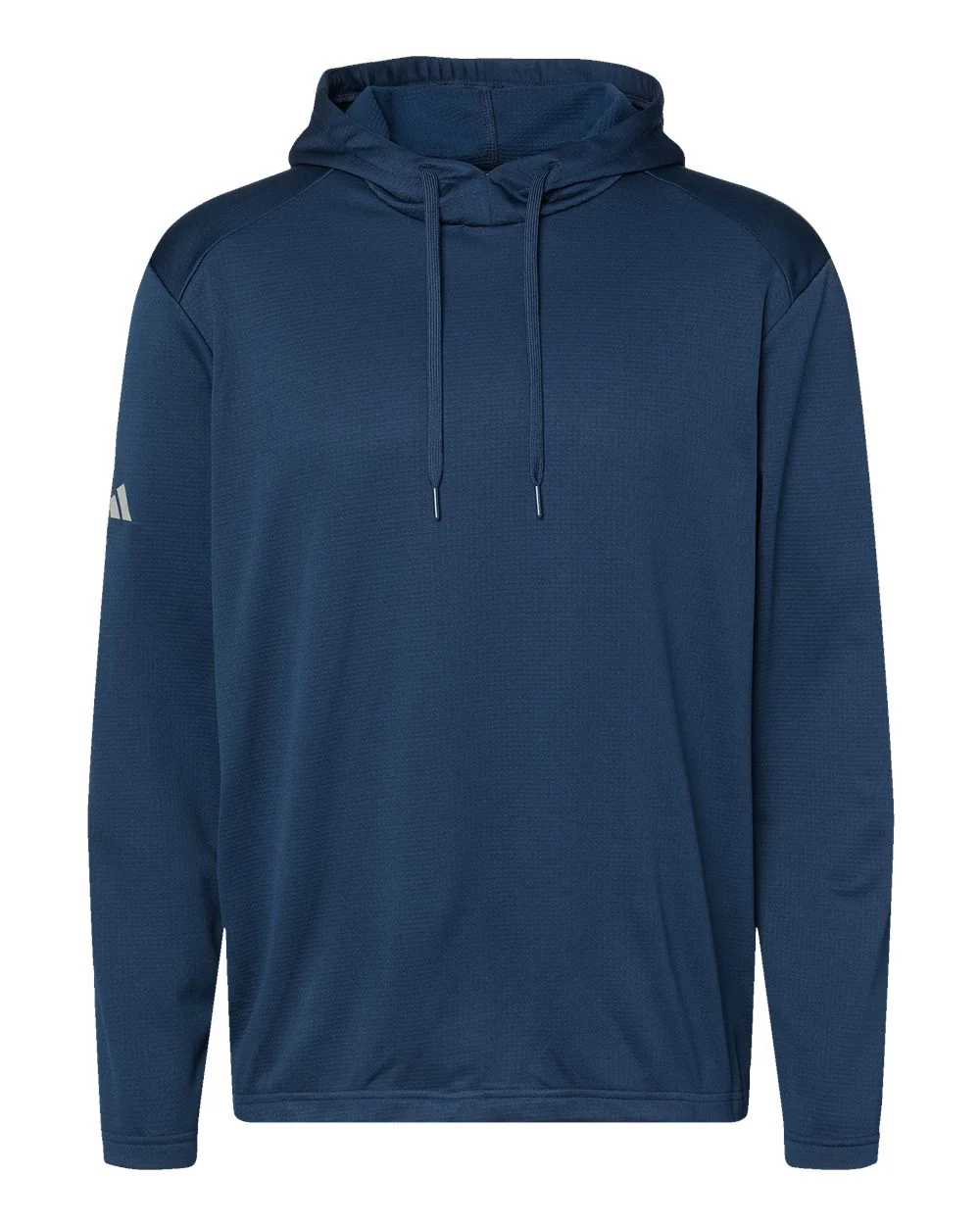 Adidas-A530-Textured Mixed Media Hooded Sweatshirt - Image 8