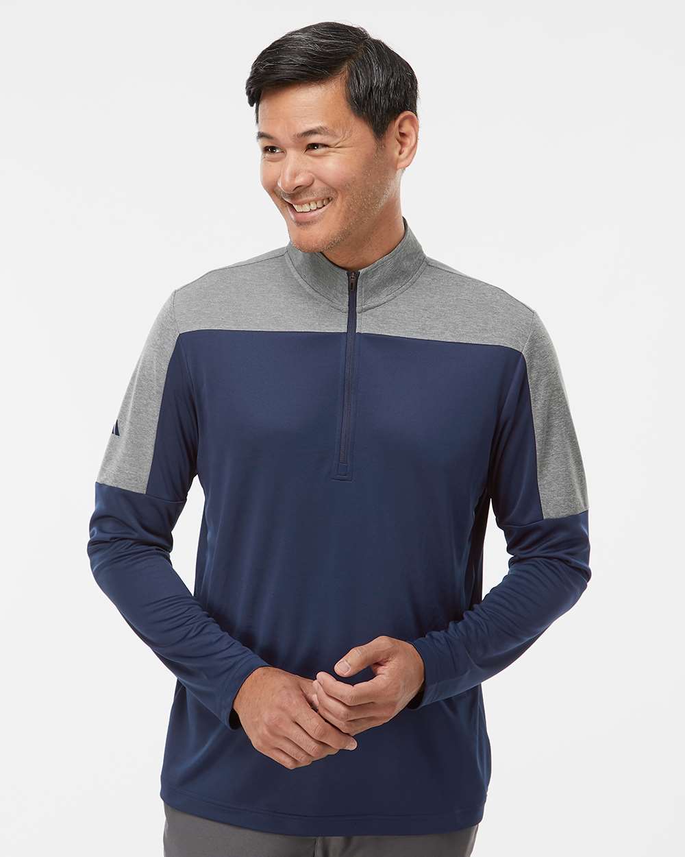 Adidas-A552-Lightweight Quarter-Zip Pullover - Image 11