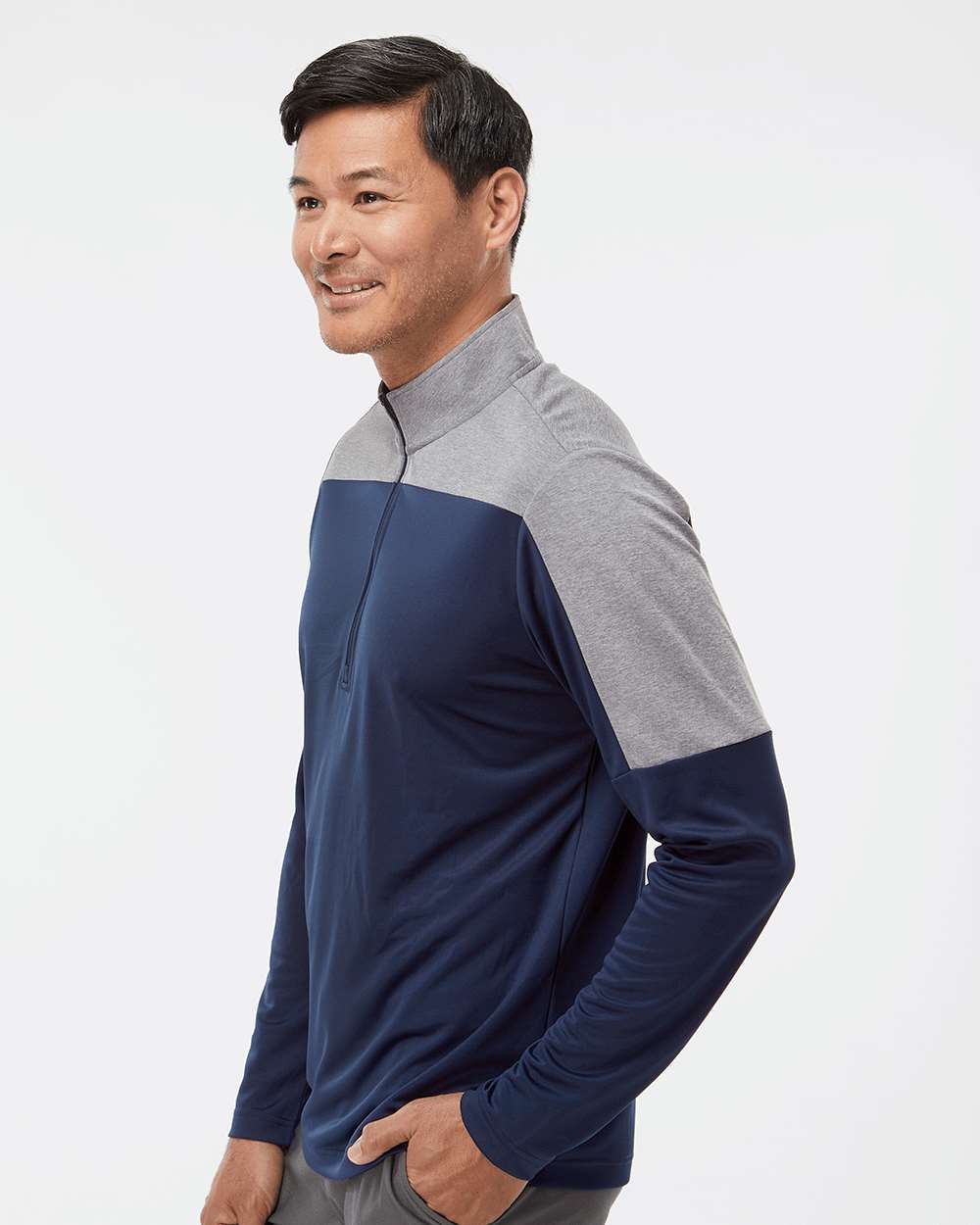 Adidas-A552-Lightweight Quarter-Zip Pullover - Image 12