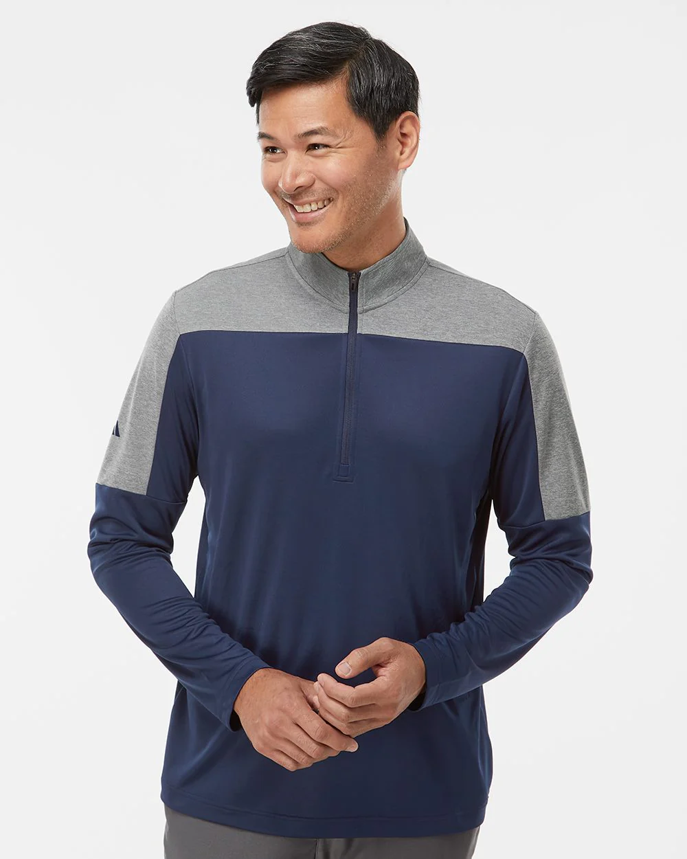Adidas-A552-Lightweight Quarter-Zip Pullover - Image 7