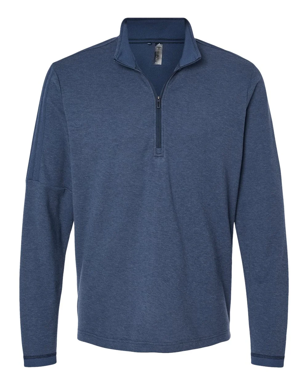 Adidas-A554-3-Stripes Quarter-Zip Sweater - Image 14