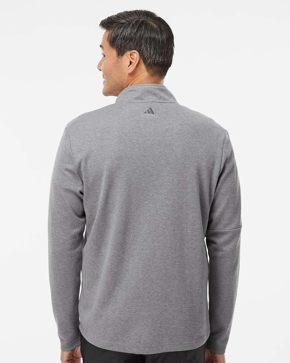 Adidas-A554-3-Stripes Quarter-Zip Sweater - Image 37