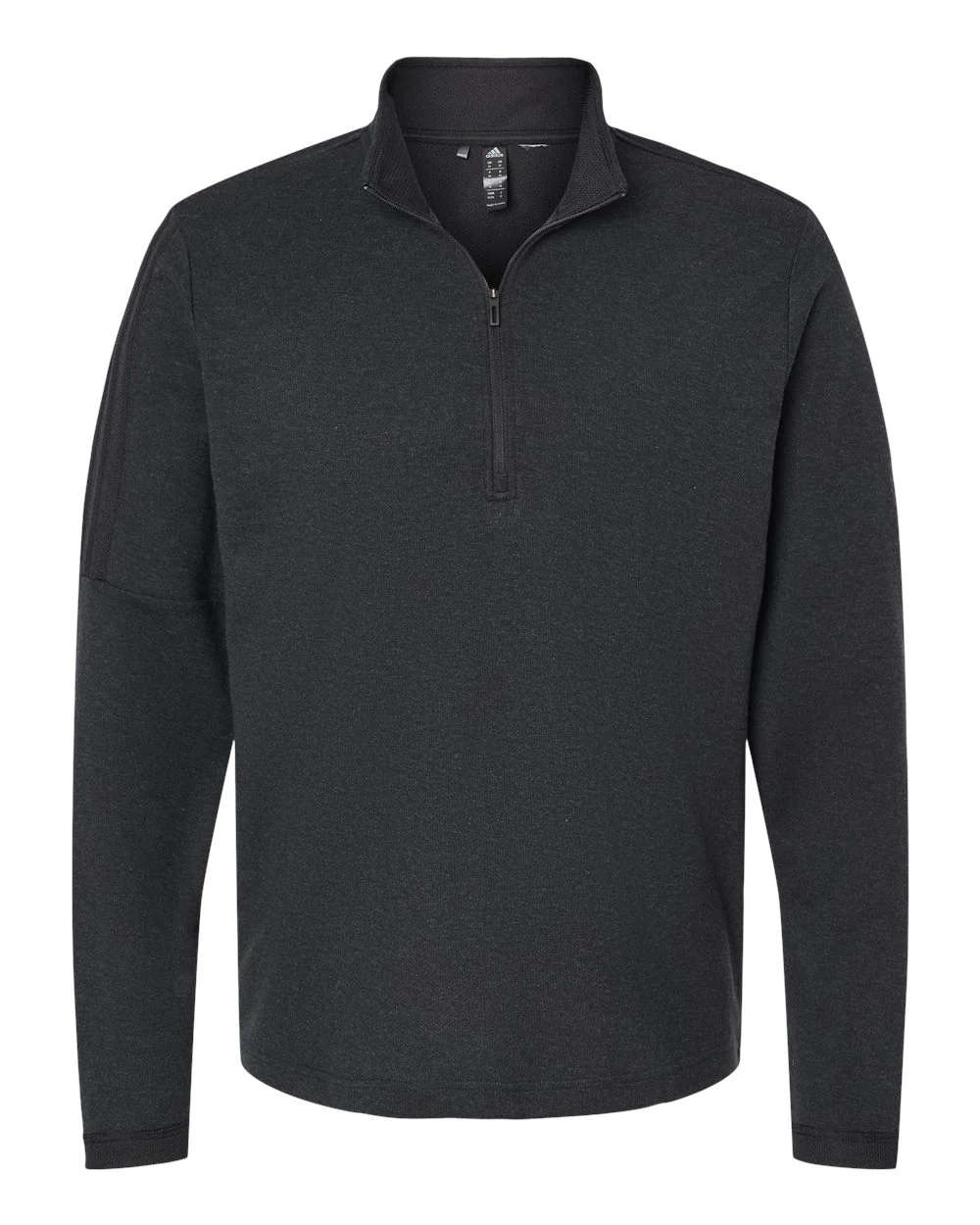 Adidas-A554-3-Stripes Quarter-Zip Sweater - Image 8