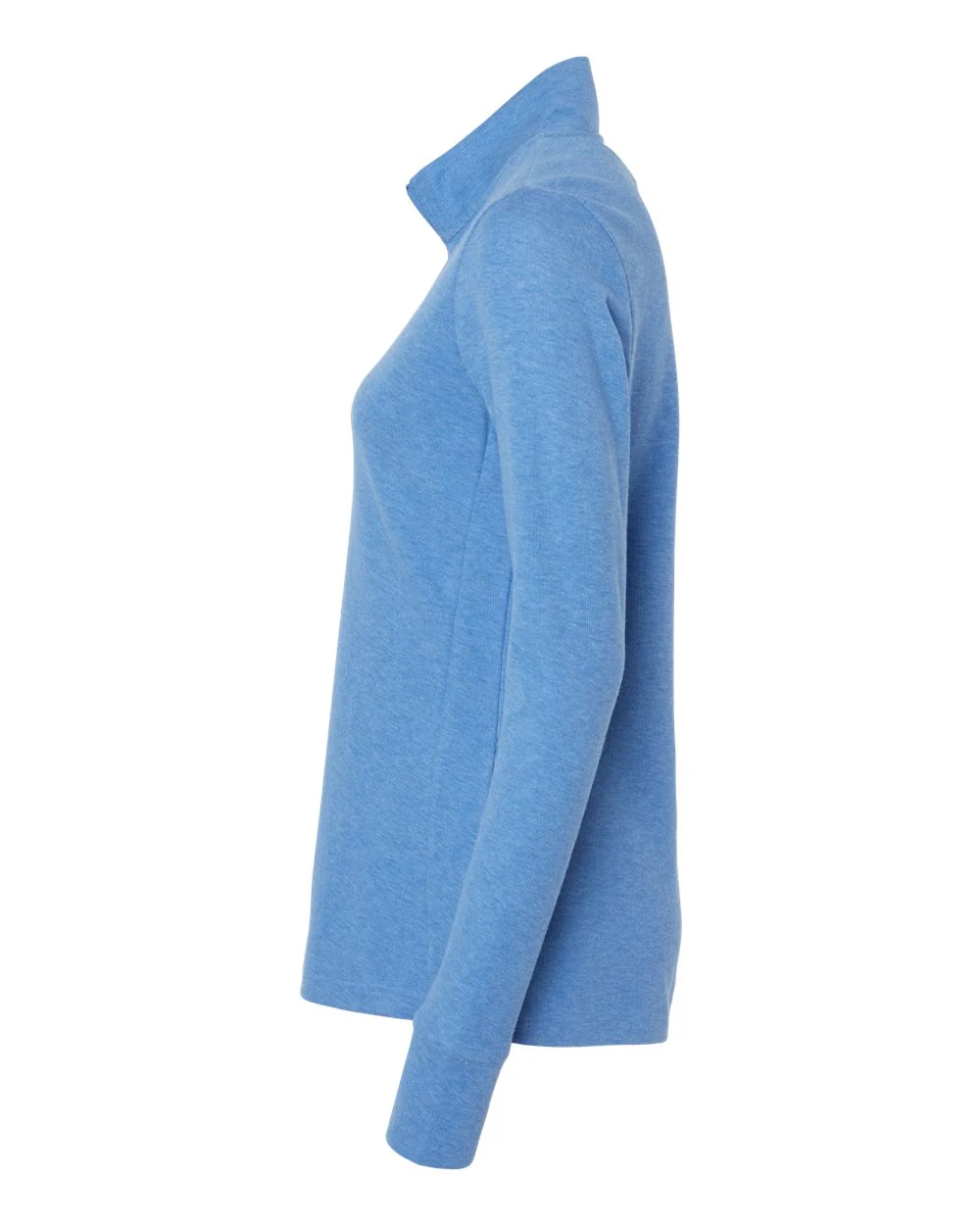 Adidas-A555-Women's 3-Stripes Quarter-Zip Sweater - Image 22