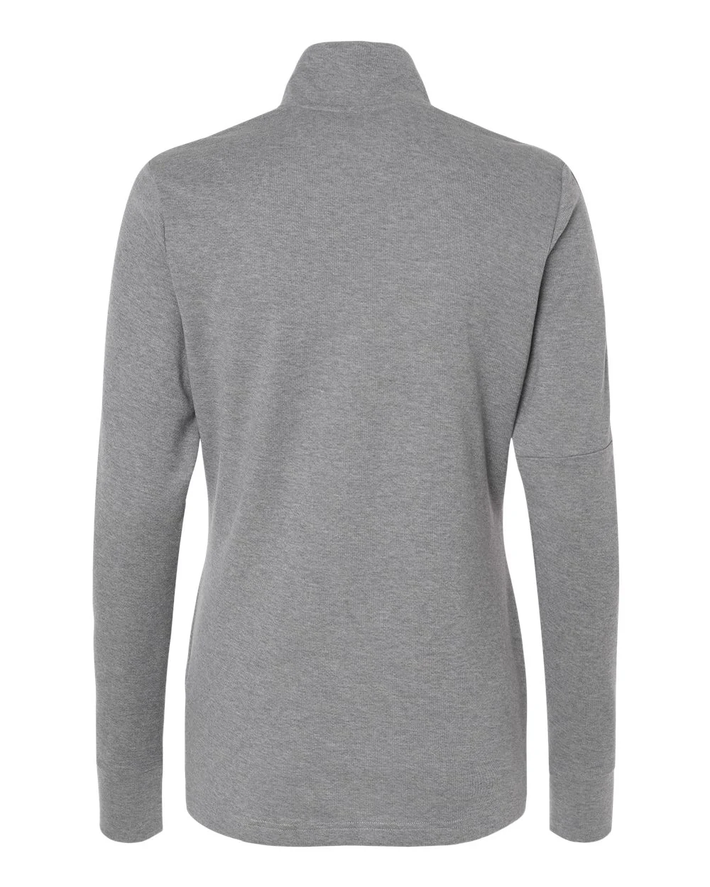 Adidas-A555-Women's 3-Stripes Quarter-Zip Sweater - Image 33