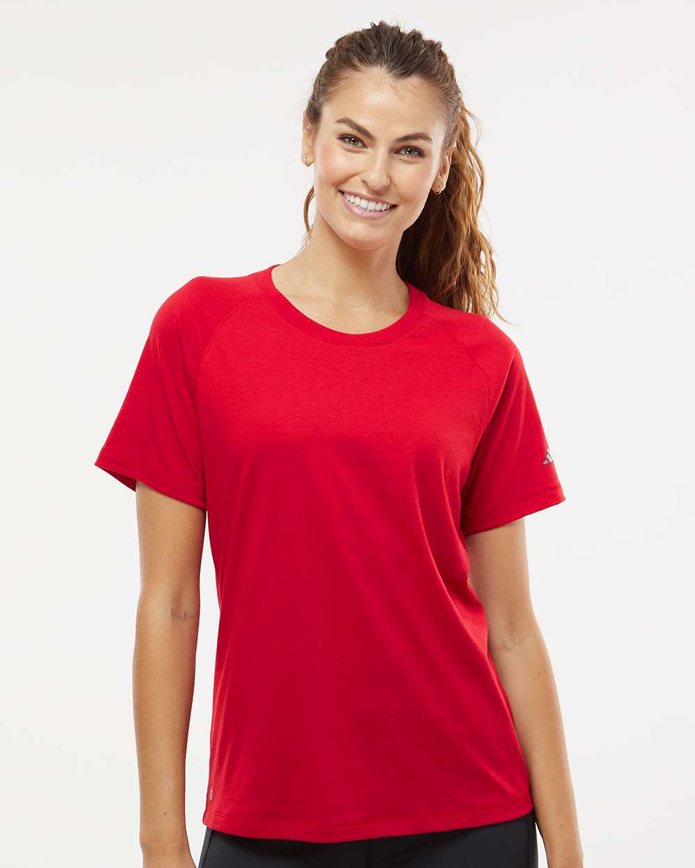 Adidas-A557-Women's Blended T-Shirt - Image 35